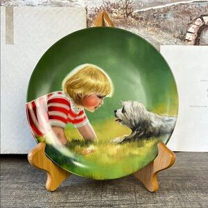 Vintage Pemberton & Oakes Making Friends Plate